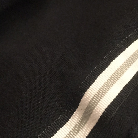 Aeropostale LLD Black Crop Sweatshirt - Picture 4 of 4